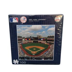 New York Yankees Jigsaw Puzzle Yankee Stadium MLB 100 Pieces 12 x 12 Sealed
